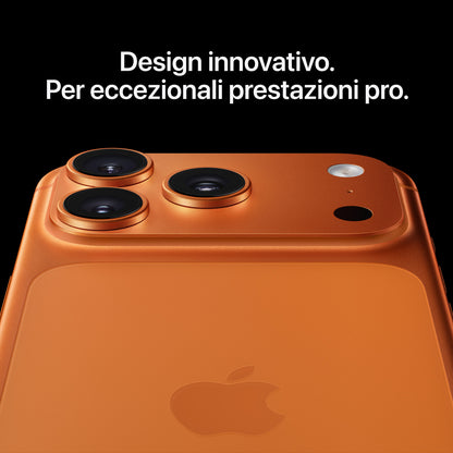 Apple iPhone 17 Pro Ricondizionato - Smartphone Display 6.3", Chip A19 Pro, Dual SIM