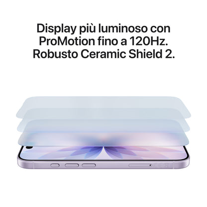 Apple iPhone 17 Ricondizionato - Smartphone Display 6.3", Chip A19, Doppia SIM