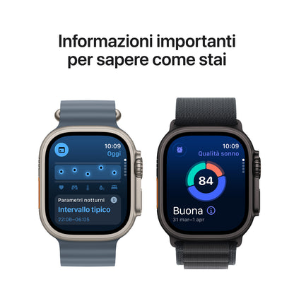 Apple Watch Ultra 3 GPS+Cellular 49mm - Smartwatch con Alpine Loop