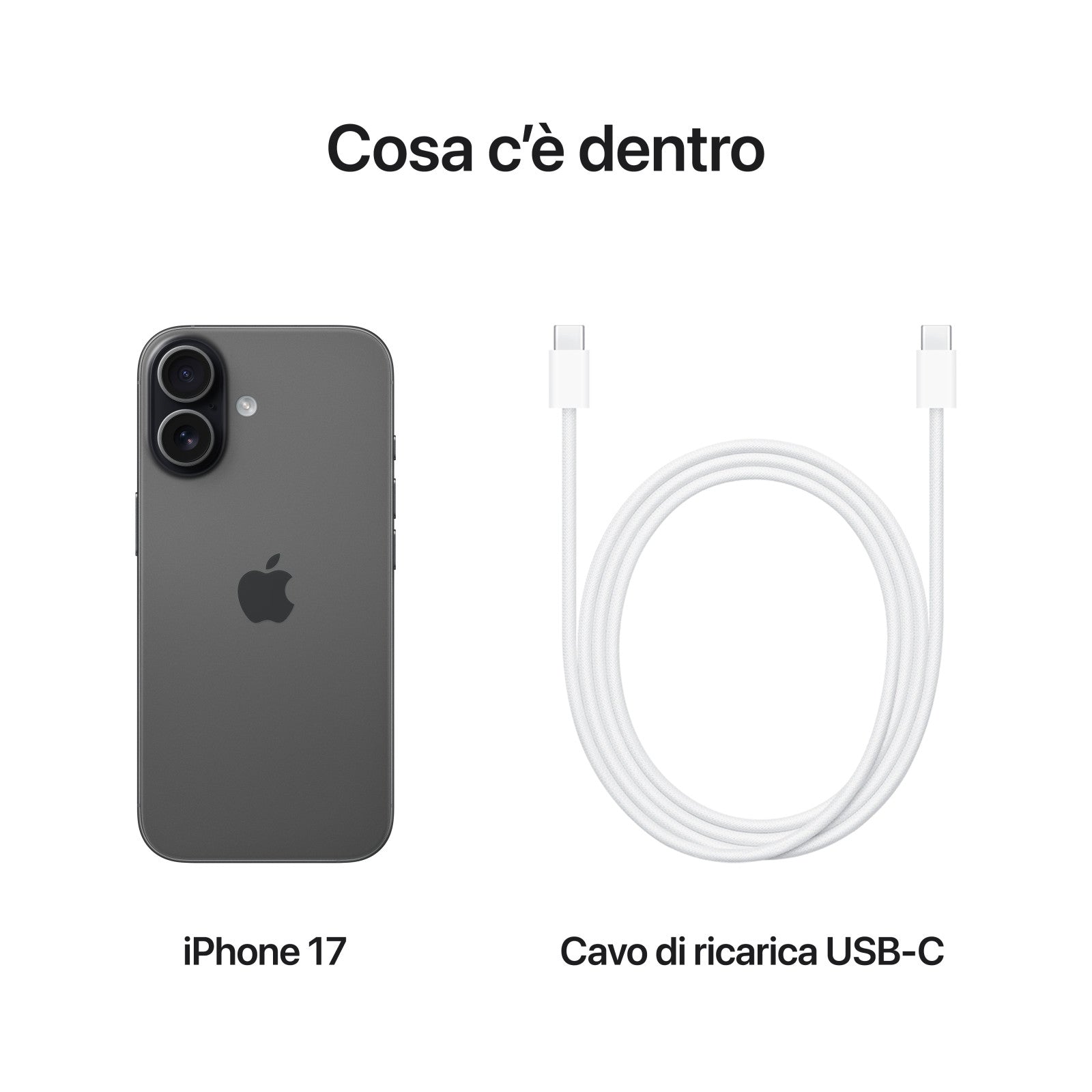 Apple iPhone 17 Ricondizionato - Smartphone Display 6.3", Chip A19, Doppia SIM
