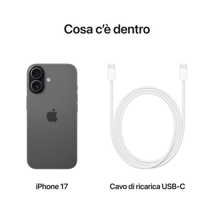 Apple iPhone 17 Ricondizionato - Smartphone Display 6.3", Chip A19, Doppia SIM
