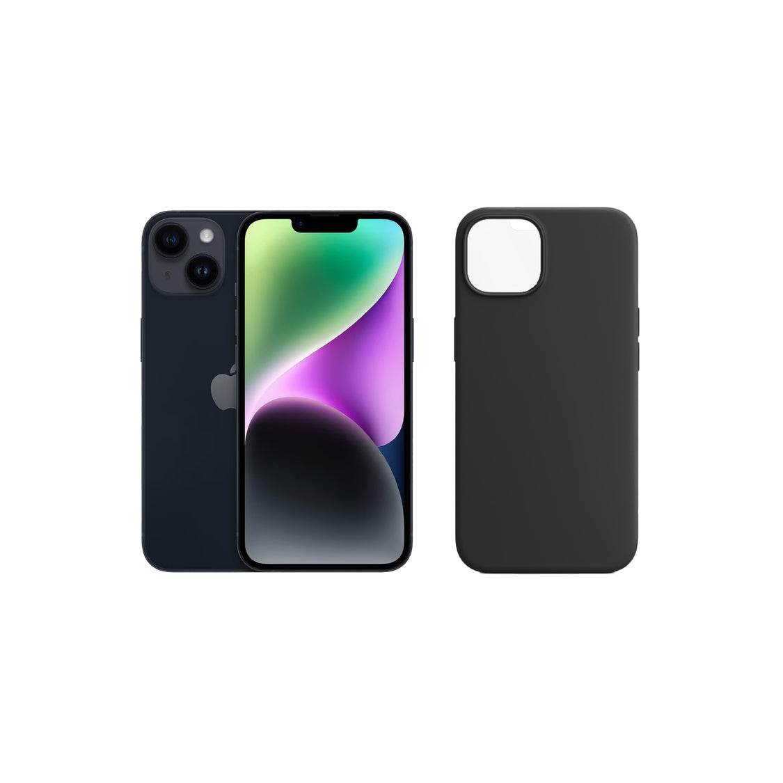 Cover iPhone 14 - Custodia Antiurto Opaca, Protezione Fotocamera