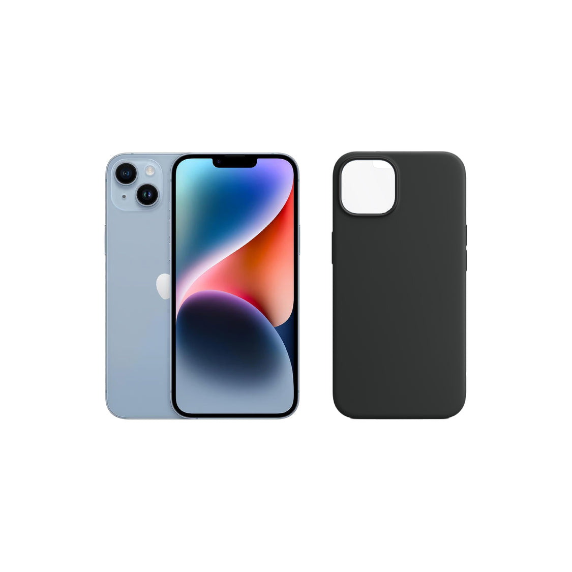 Cover iPhone 14 - Custodia Antiurto Opaca, Protezione Fotocamera
