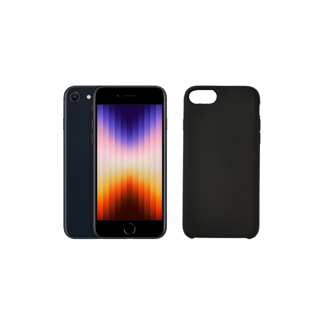 Cover iPhone SE - Cover Antigraffio e Antiurto, Plastica Opaca
