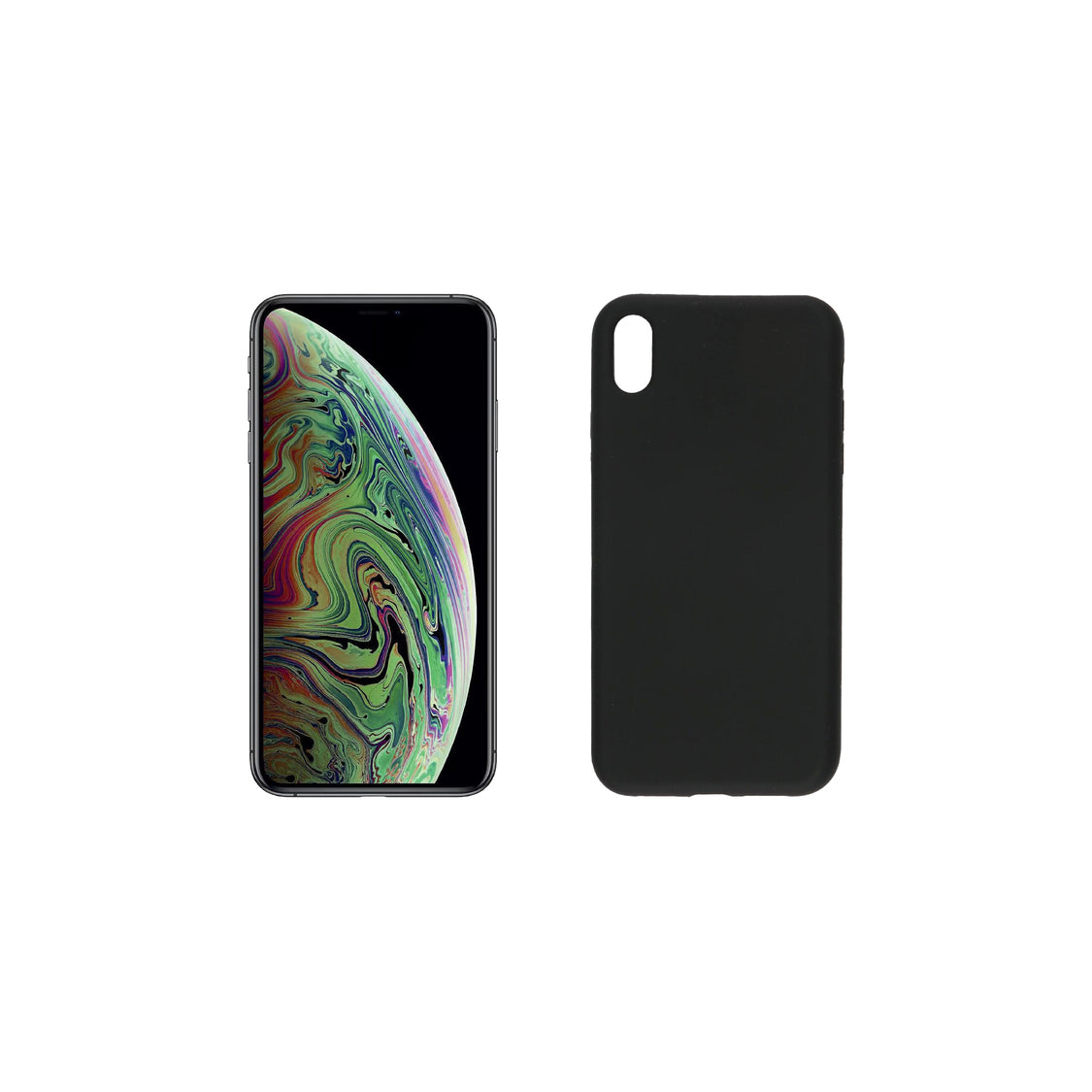 Cover iPhone Serie X - Custodia Minimalista, Ricarica Wireless