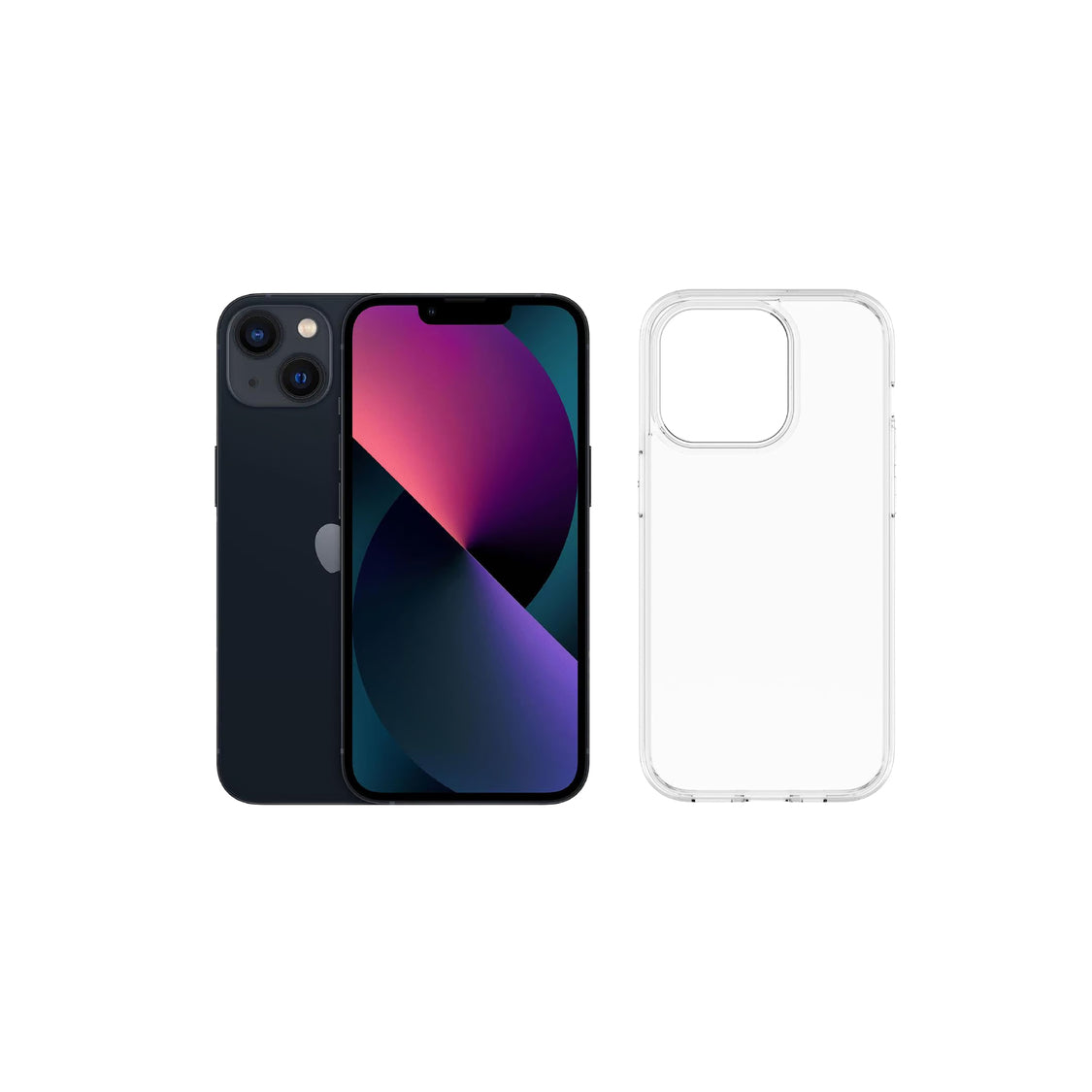 Cover iPhone 13 - Custodia Opaca Antiscivolo, Sottile