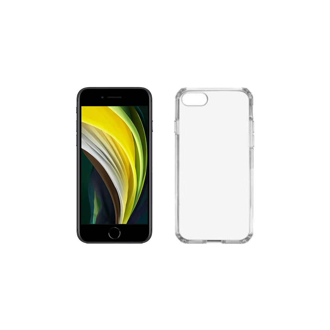 Cover iPhone SE - Cover Antigraffio e Antiurto, Plastica Opaca