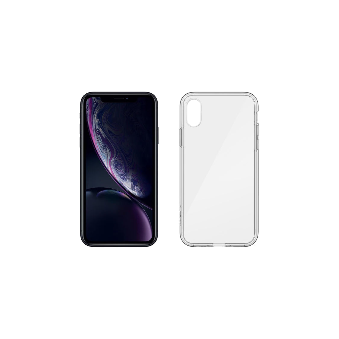 Cover iPhone Serie X - Custodia Minimalista, Ricarica Wireless