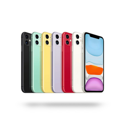 Apple iPhone 11 Ricondizionato - Smartphone Liquid Retina 6,1", iOS, Doppia Fotocamera