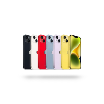 Apple iPhone 14 Ricondizionato - Smartphone Super Retina 6,1", A15 Bionic, Doppia Fotocamera